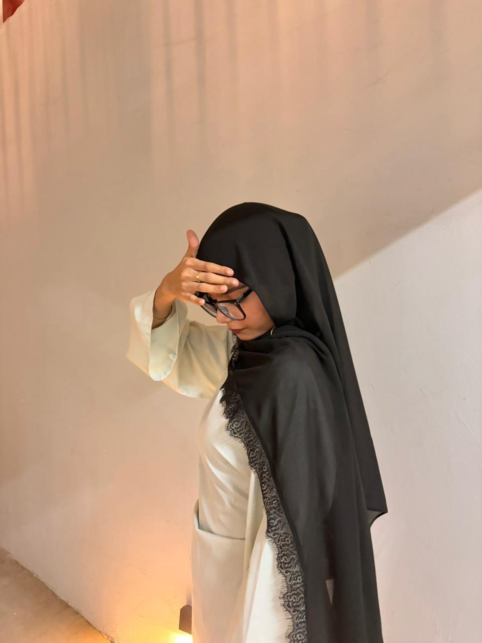 lace hijab