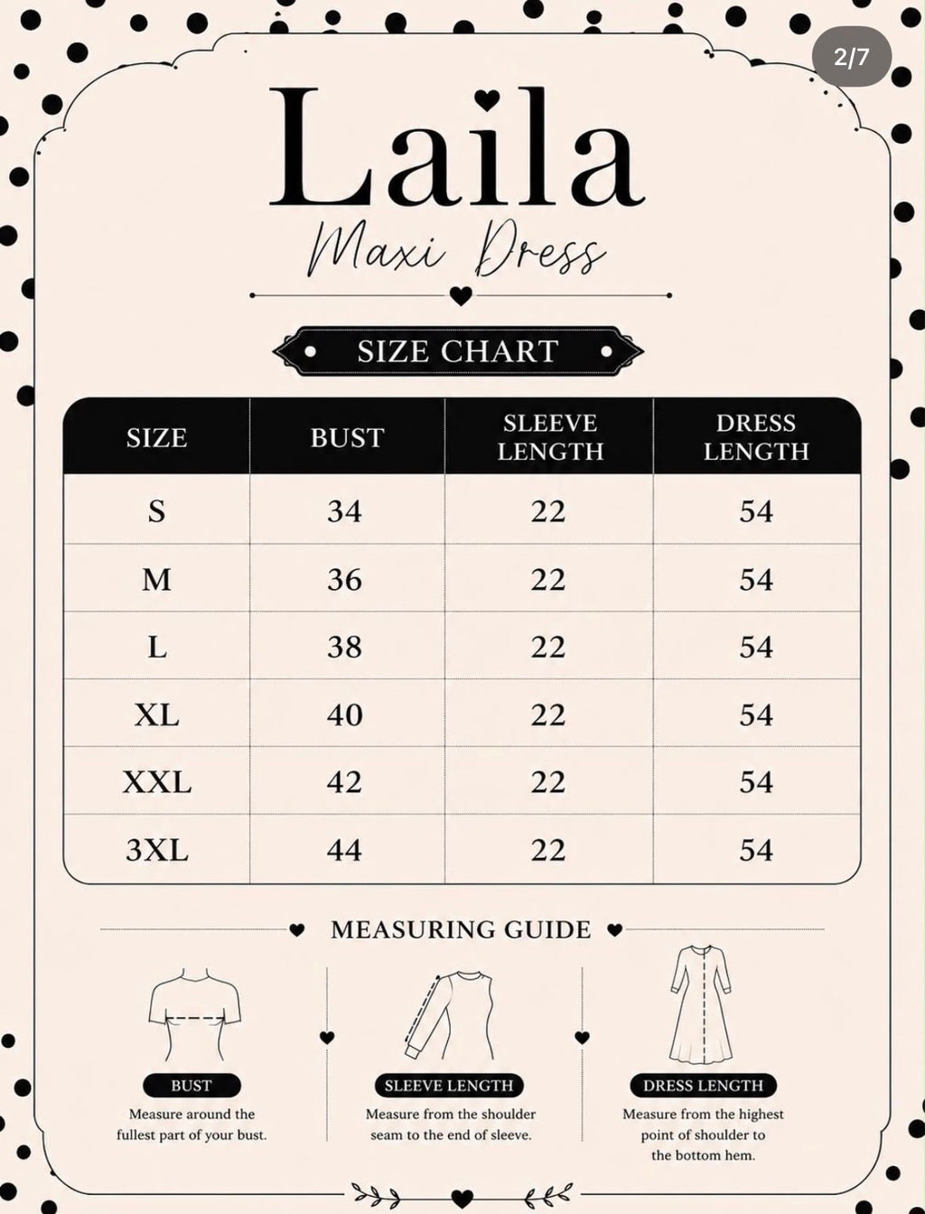 Laila maxi dress